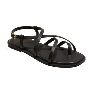 NWT Universal Thread Womens Raleign Ankle Strap Sandals 89469329 Black 9M